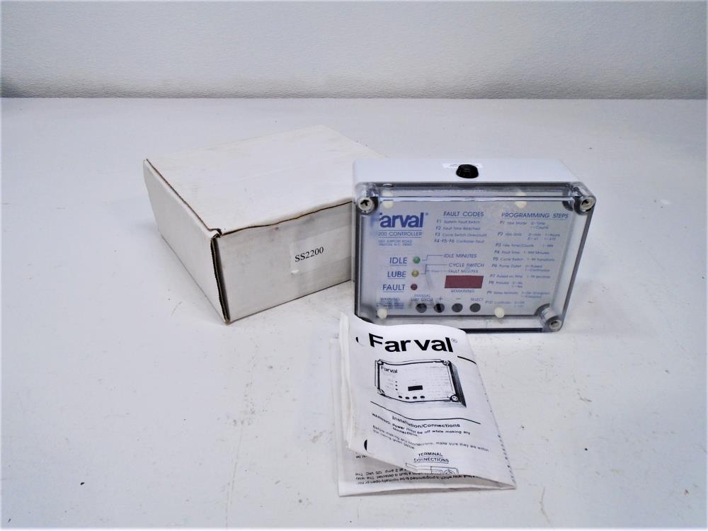 Farval Lubrication Systems Controller SS2200